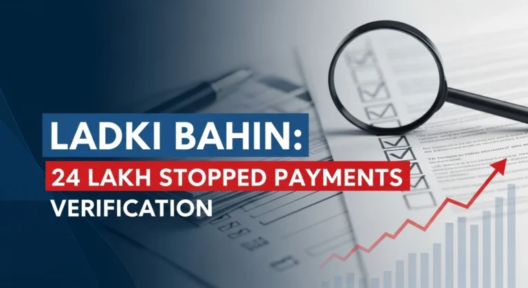 Ladki Bahin 24 Lakh Stopped Payments Verification