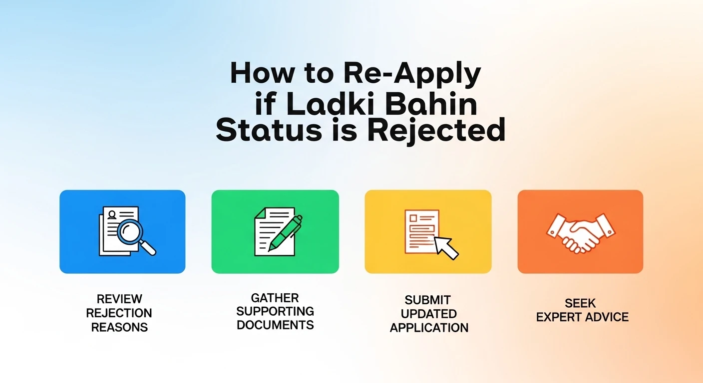 How to Re-Apply if Ladki Bahin Status is Rejected