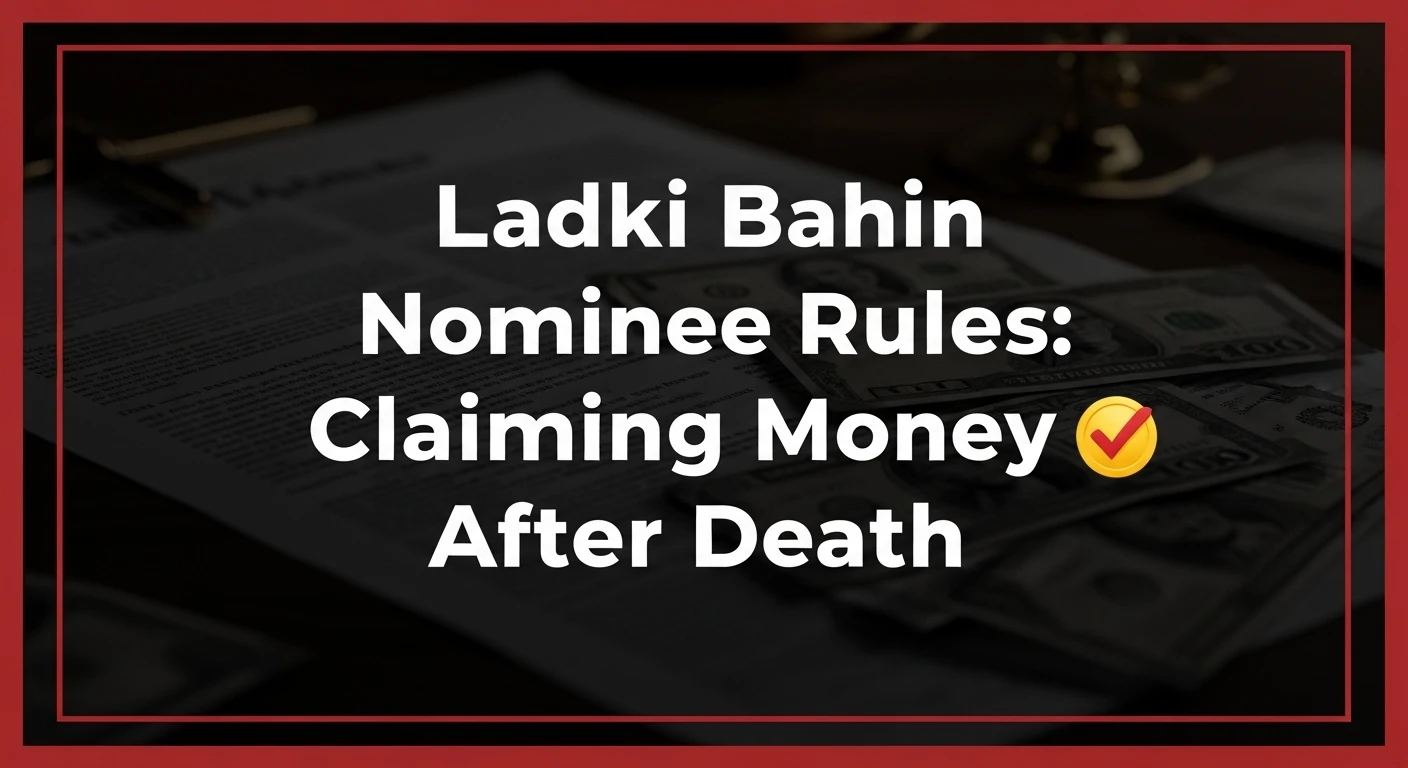 Ladki Bahin Nominee Rules Claiming Money After Death